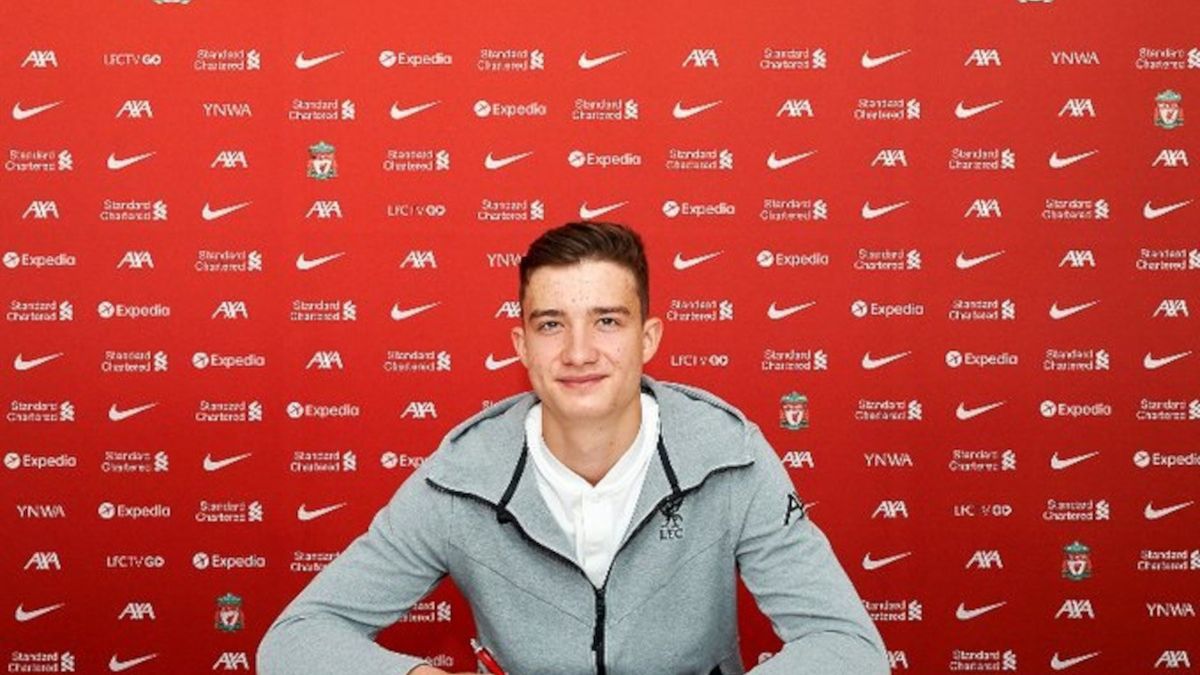 Zdjęcie okładkowe artykułu: Materiały prasowe / Liverpool FC / Na zdjęciu: Fabian Mrozek