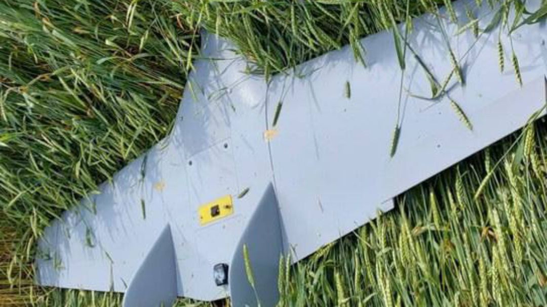 Dron kamikadze, który znaleziono w Kraju Krasnodarskim
