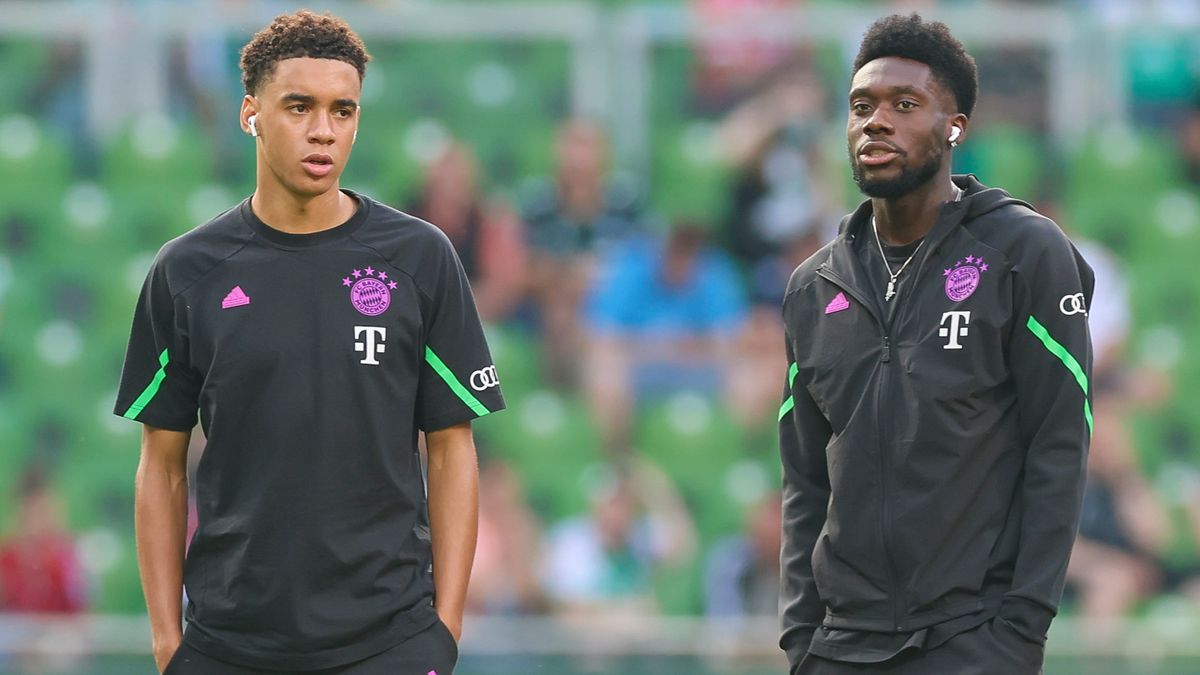 Getty Images / Marco Steinbrenner/DeFodi Images / Na zdjęciu: Alphonso Davies (z prawej)