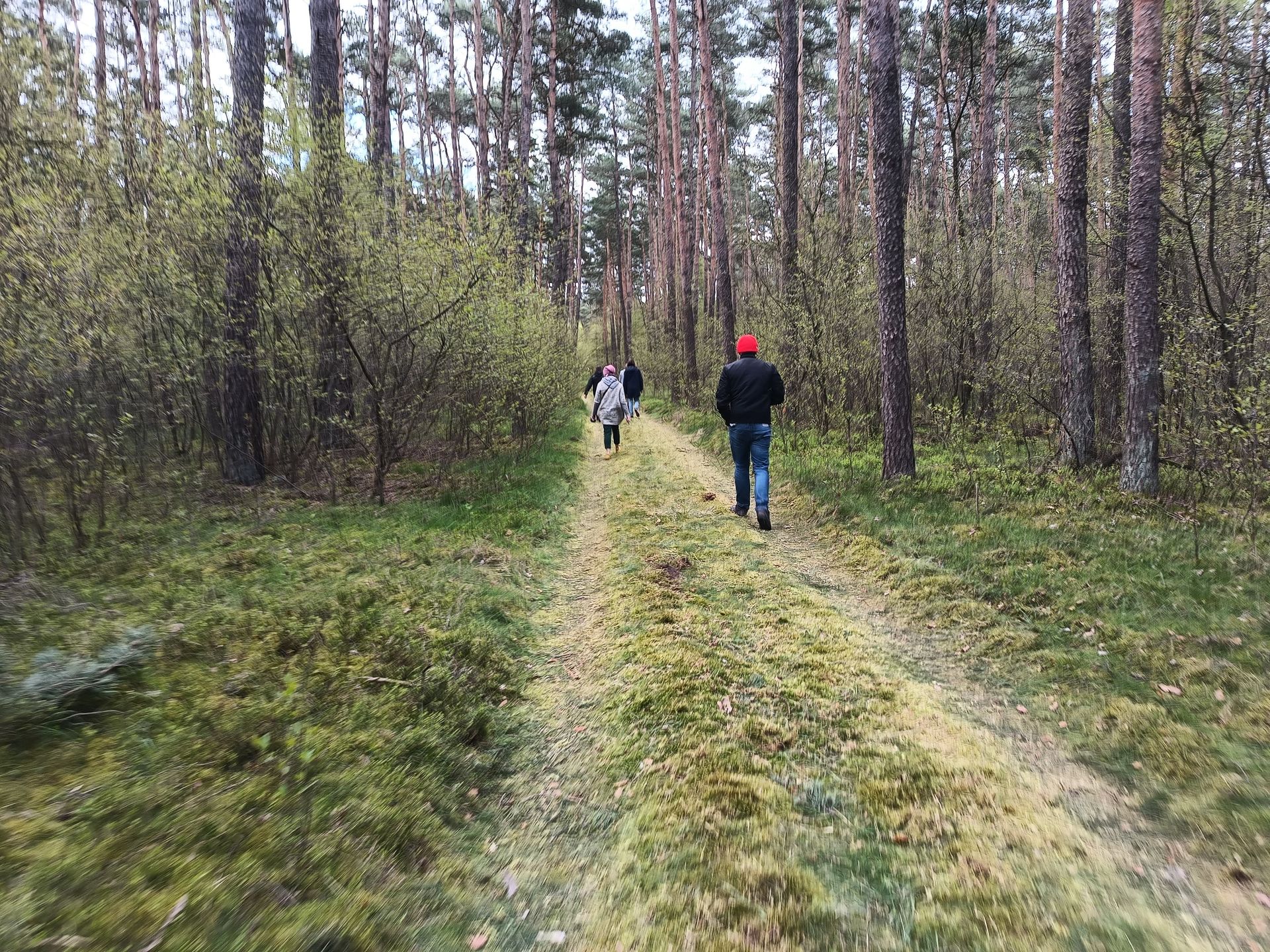 Miejsce upadku "powietrznego obiektu wojskowego"
