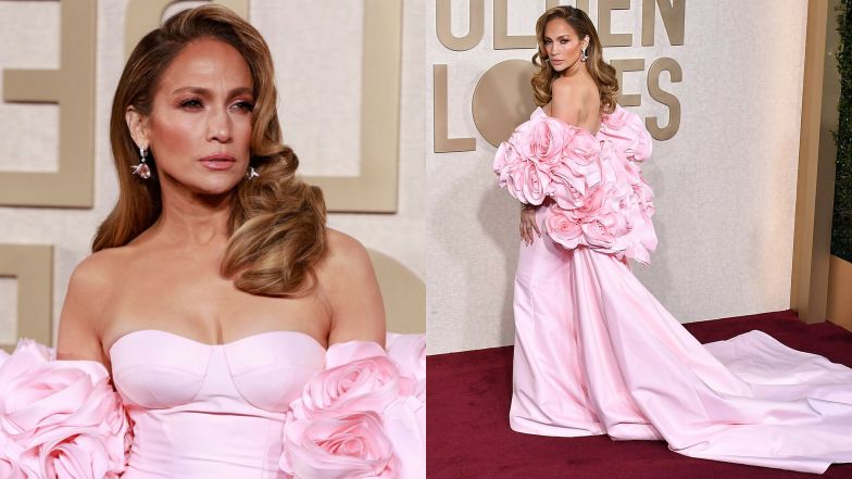 Jennifer Lopez na Złotych Globach