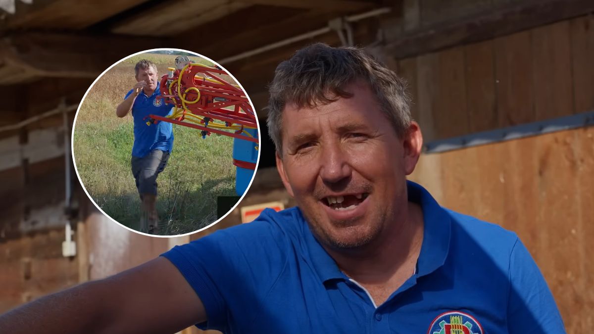 Andrzej z Plutycz według widzów niszczy sprzęt rolniczy