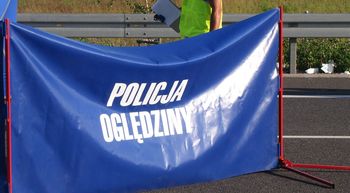 Tragiczny wypadek na drodze krajowej nr 46. Dwie osoby nie żyją