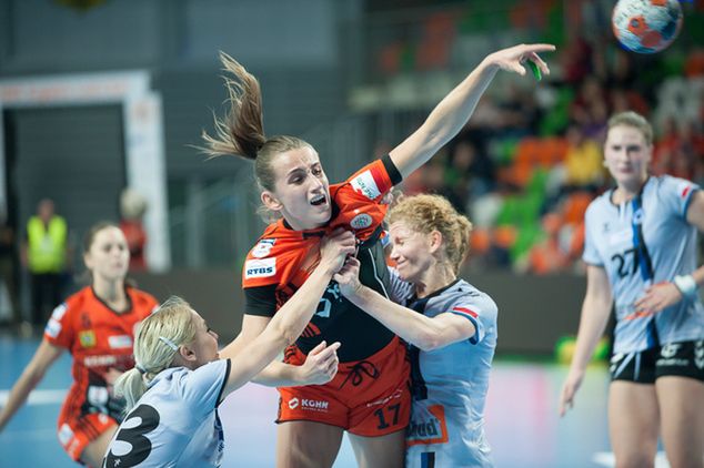 Natalia Turkalo (po prawej) / fot. MKS Zagłębie Lubin