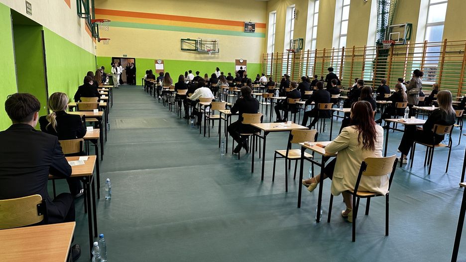 Tak było na maturze 2025 w I LO im. Broniewskiego w Bełchatowie