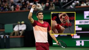 Fenomenalna seria Carlosa Alcaraza. Tylko spójrz, co napisał na kamerze