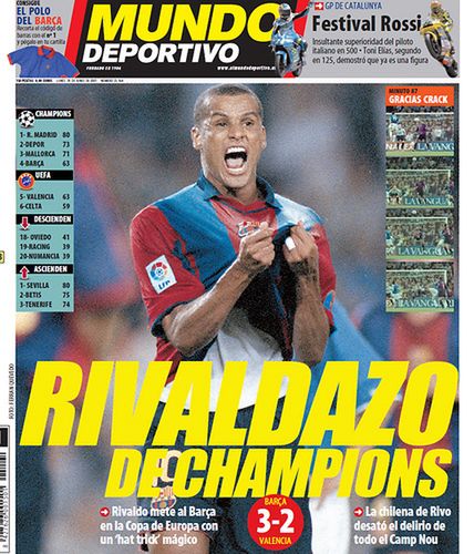 Rivaldo dał cules wiele radości