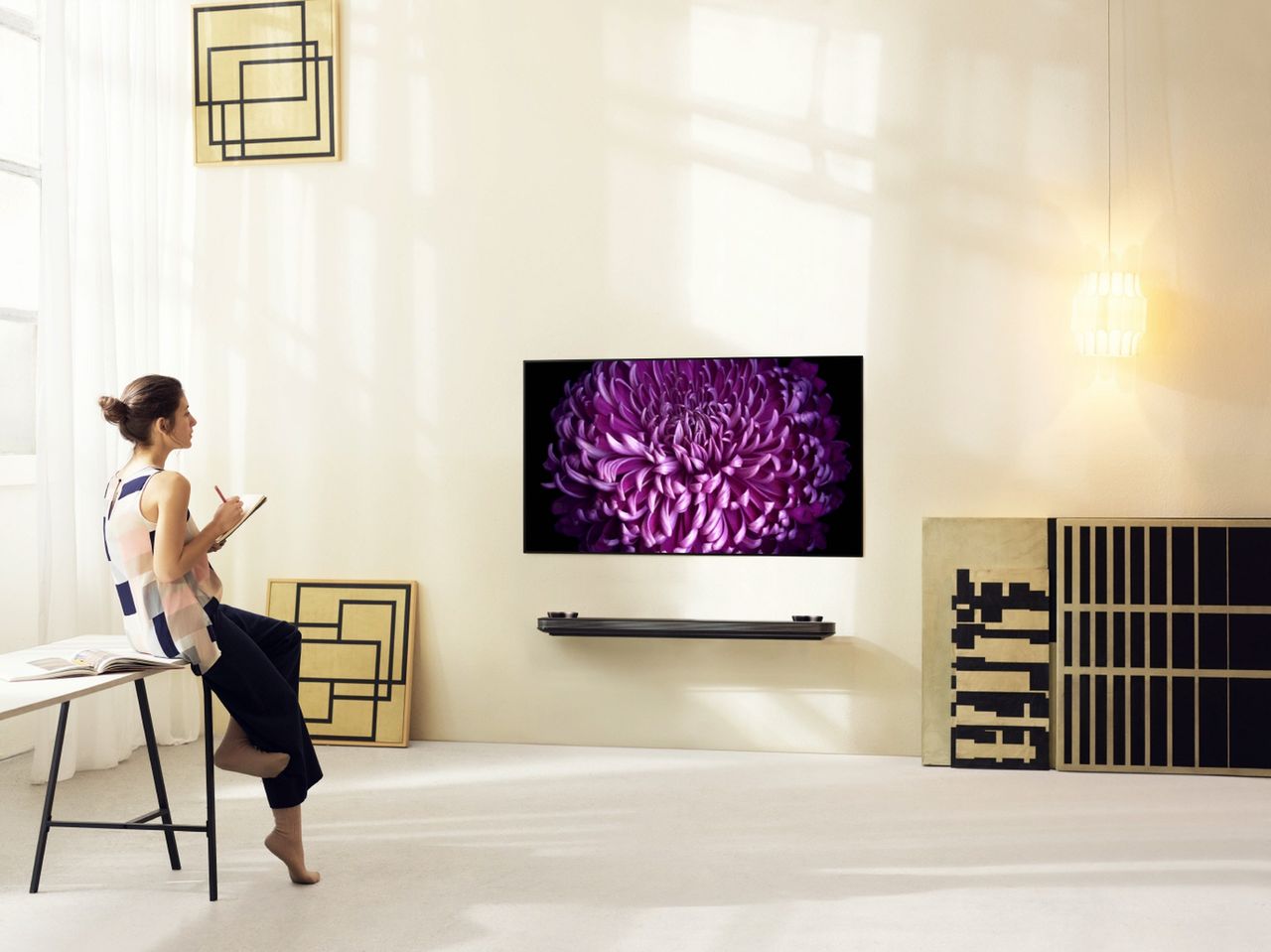 Telewizory LG SIGNATURE OLED wkraczają w nowy wymiar wzornictwa #CES2016 #prasówka