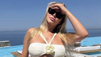 Muśnięta greckim słońcem Ola Ciupa pręży się w bikini za 4,5 tysiąca złotych