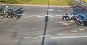 Zielona Góra: Potrącenie motocyklistki. Drogę zajechała Honda