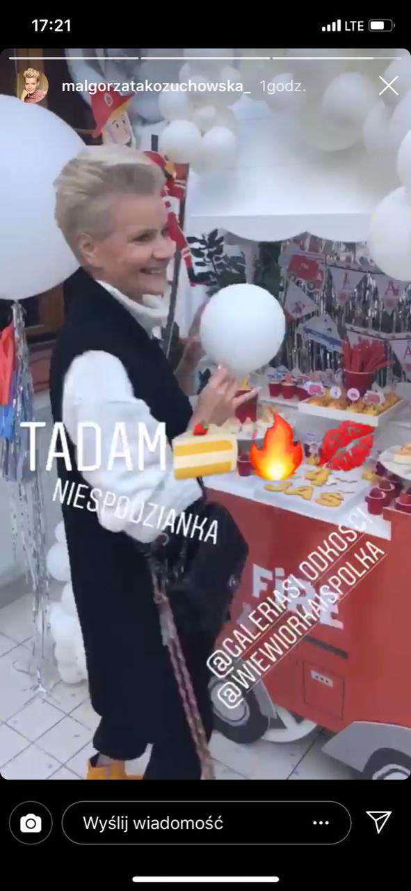 Małgorzata Kożuchowska świętuje 4 urodziny syna