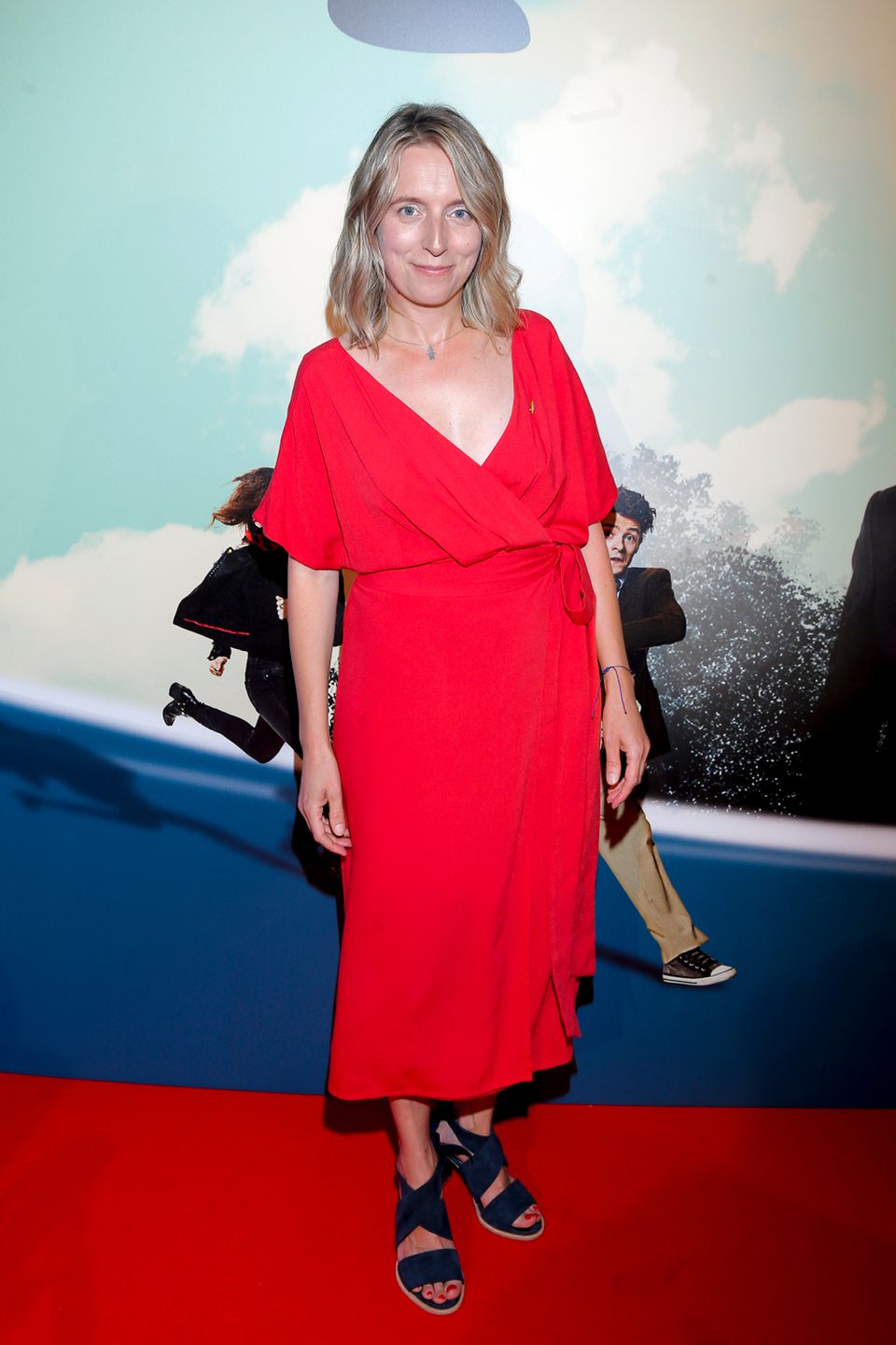 Marta Karwowska na premierze filmu Tarapaty 2