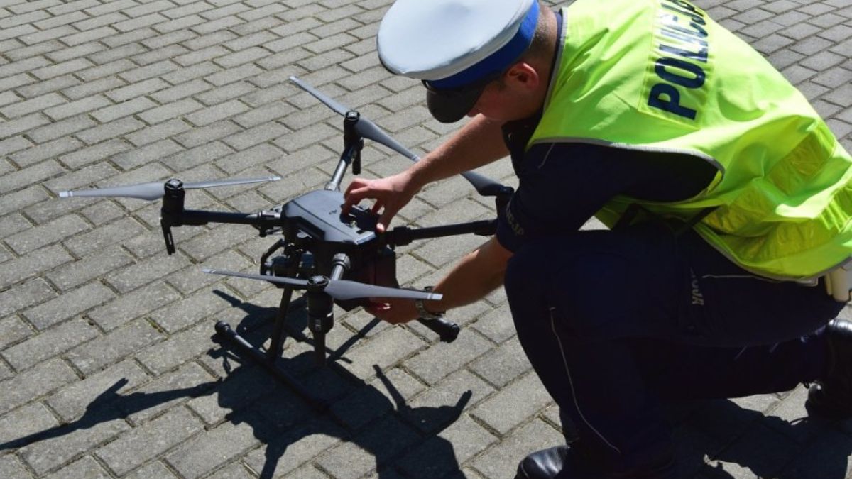 Policja wykorzystuje drony. Nie spodziewasz się mandatu 1