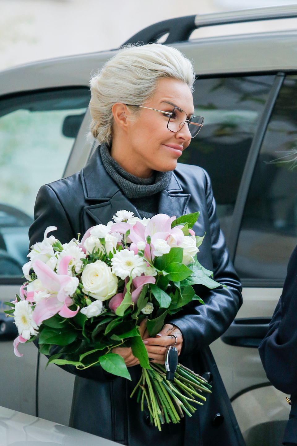 Blanka Lipińska w skórzanej stylizacji