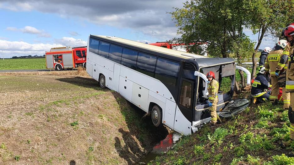 Groźny wypadek w kujawsko-pomorskim