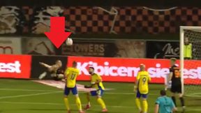 Mateusz Lewandowski show, ależ bramka. Przewrotka i cudowny gol w I lidze