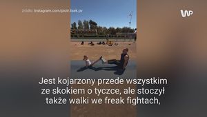 #dziejesiewsporcie: Nie tylko sport. Piotr Lisek pokazał nagranie ważnych chwil ze swojego życia