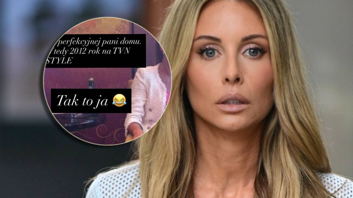 Małgorzata Rozenek na fotce z przeszłości