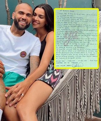 Dani Alves zwrócił się do żony. Wyciekła treść listu