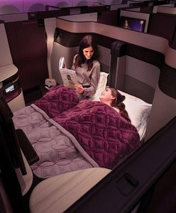 Podróż po królewsku. Podwójne łóżka w klasie biznesowej Qatar Airways