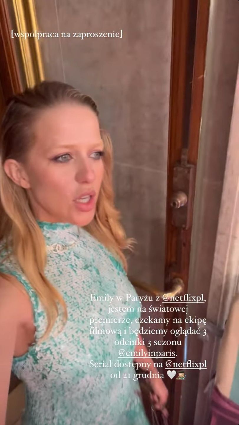 Jessica Mercedes na premierze "Emily w Paryżu"