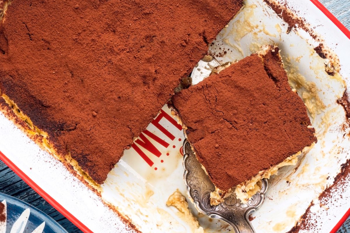 Tiramisu z kremem na bazie skandynawskiego serka jest pyszne