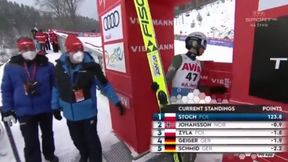 Co się dzieje?! Kamil Stoch był kompletnie zdezorientowany po swoim skoku (wideo)