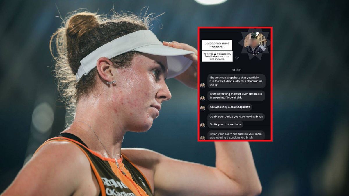 Getty Images / WUHAN OPEN OFFICIAL 2025/VCG via Getty Images / Linda Noskova i hejterska wiadomość od internauty