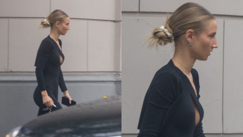 Agata Sieramska parkuje na zakazie