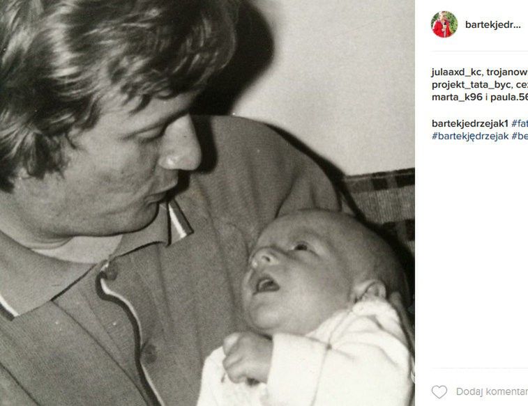 Bartek Jędrzejak obchodzi Dzień Ojca