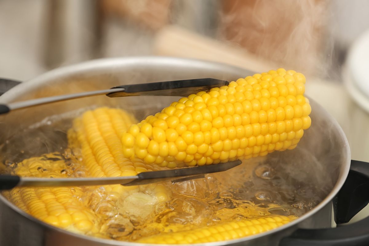 Gotowana kukurydza 