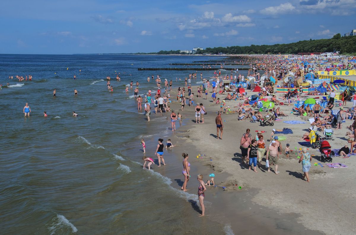 Plaża, Kołobrzeg / zdjęcie ilustracyjne 