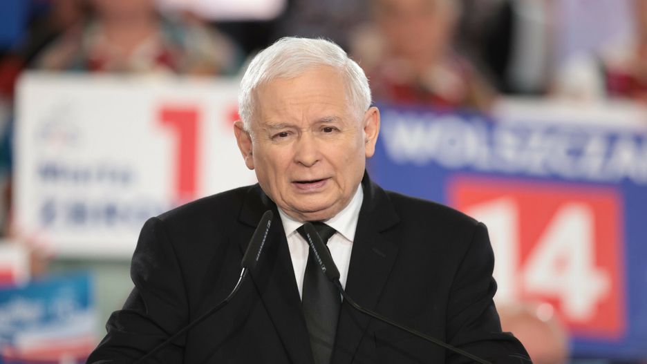 Konwencja PiS w Przysusze
09.10.2023 Przysucha Konwencja wyborcza PiS, Fot Tomasz Jastrzebowski/REPORTER
n/z: Jaroslaw Kaczynski
Tomasz Jastrzebowski/REPORTER