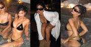 Lateksowa Kylie Jenner WDZIĘCZY SIĘ w jacuzzi podczas wypadu do Aspen. Nie jest jej zimno? (FOTO)