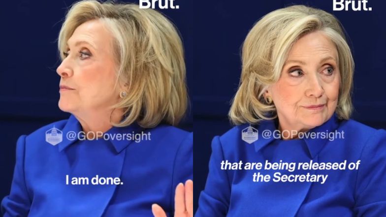 Hillary Clinton PRZERWAŁA ZEZNANIA w sprawie Jeffreya Epsteina