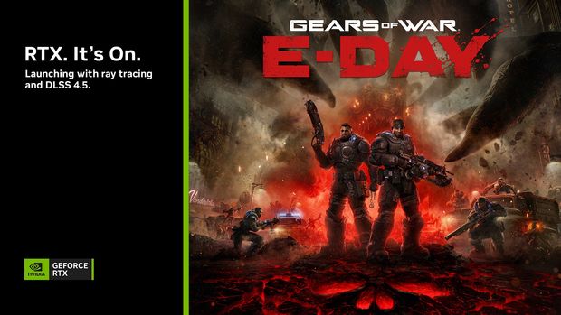 Gears of War: E-Day otrzyma DLSS 4.5 już na premierę. NVIDIA ujawniła szczegóły wersji PC