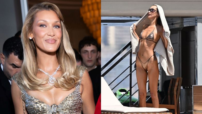 Bella Hadid na jachcie