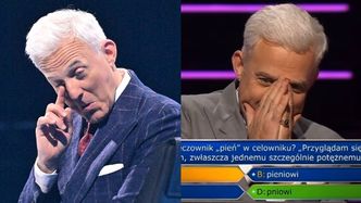 Hubert Urbański ZNOWU ŹLE PODPOWIEDZIAŁ uczestniczce "Milionerów". Wyłożył się na pytaniu o odmianę rzeczownika… (WIDEO)