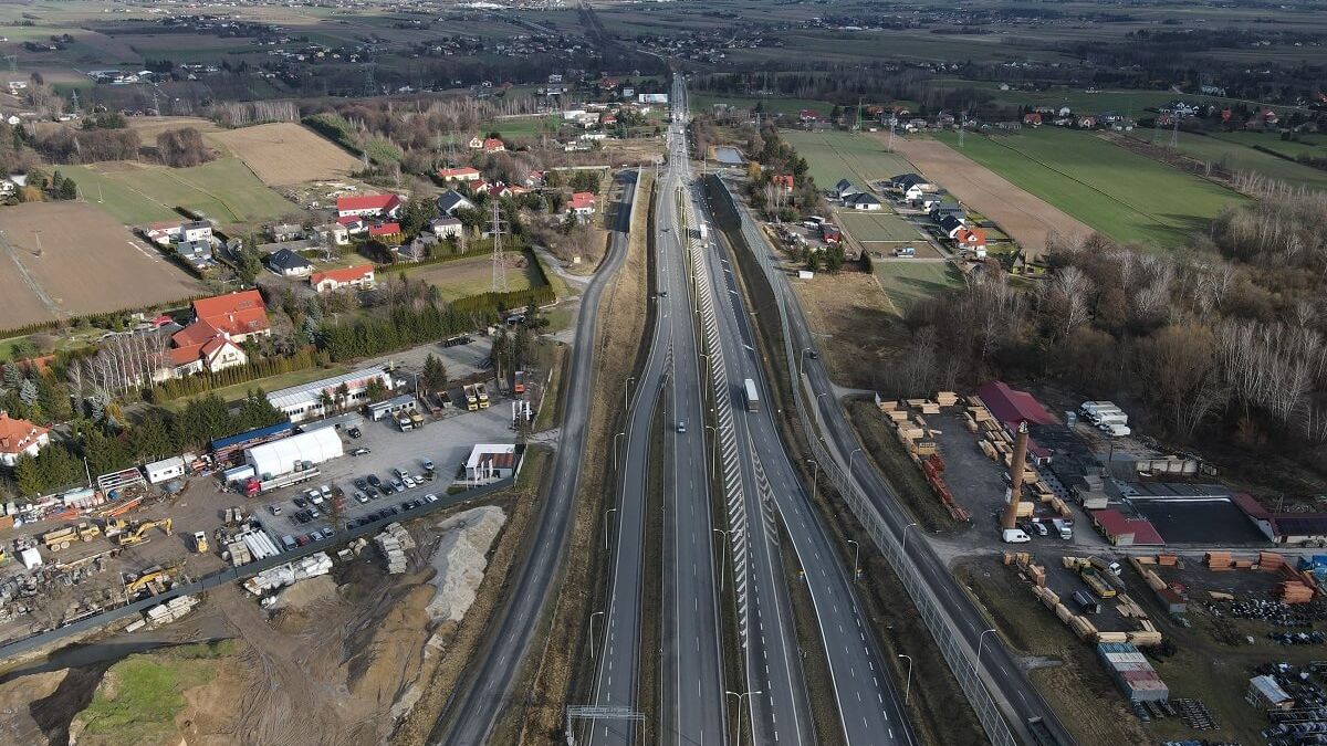 DK19 od węzła Lublin Rudnik w kierunku Lubartowa