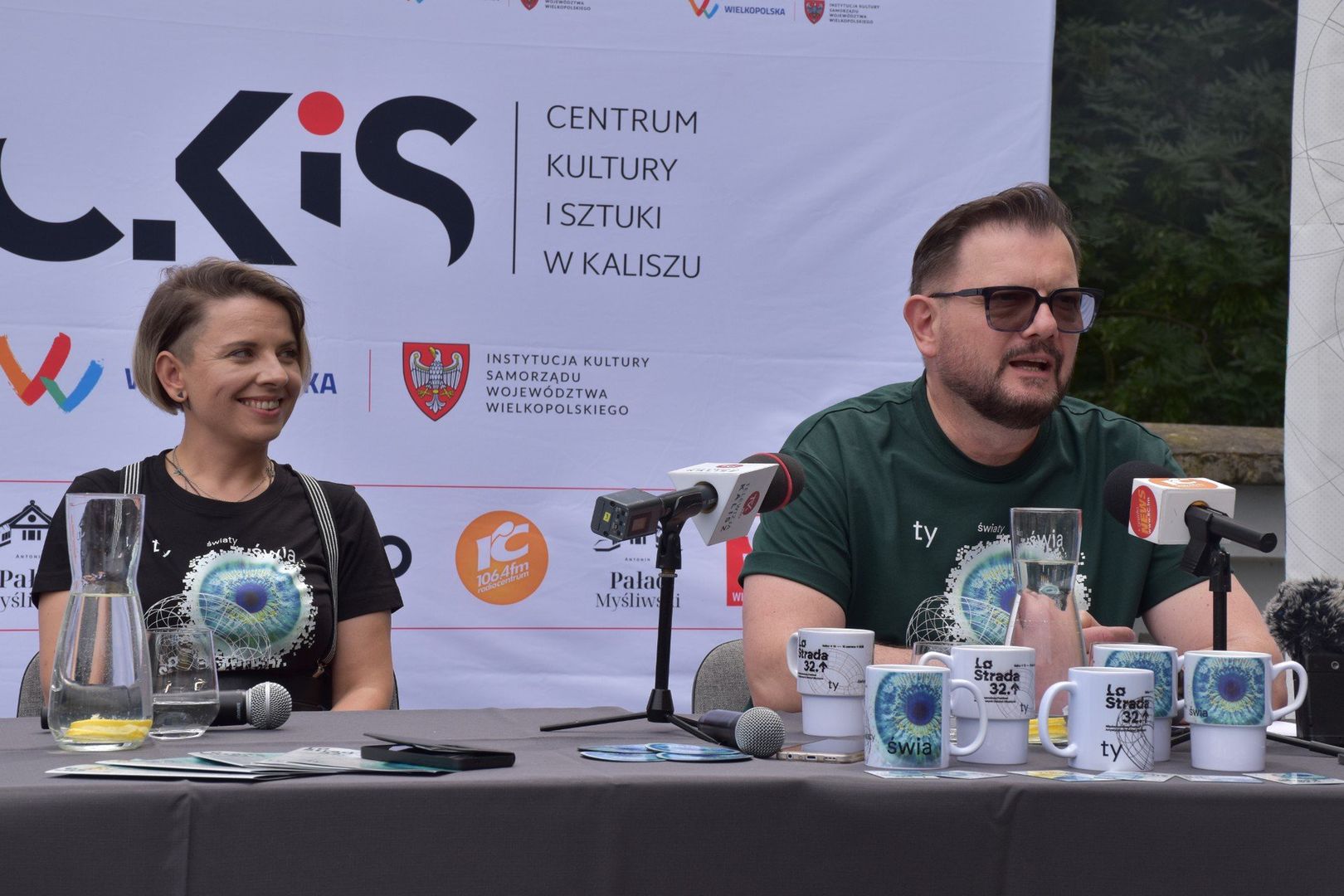 3.06.2025r. Konferencja zapowiadająca 32. Międzynarodowy Festiwal Artystycznych Działań Ulicznych La Strada, organizowany przez Centrum Kultury i Sztuki w Kaliszu