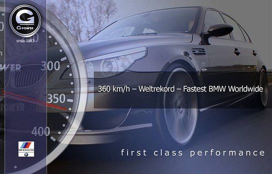 Najszybsze BMW świata pomknęło 360 km/h!