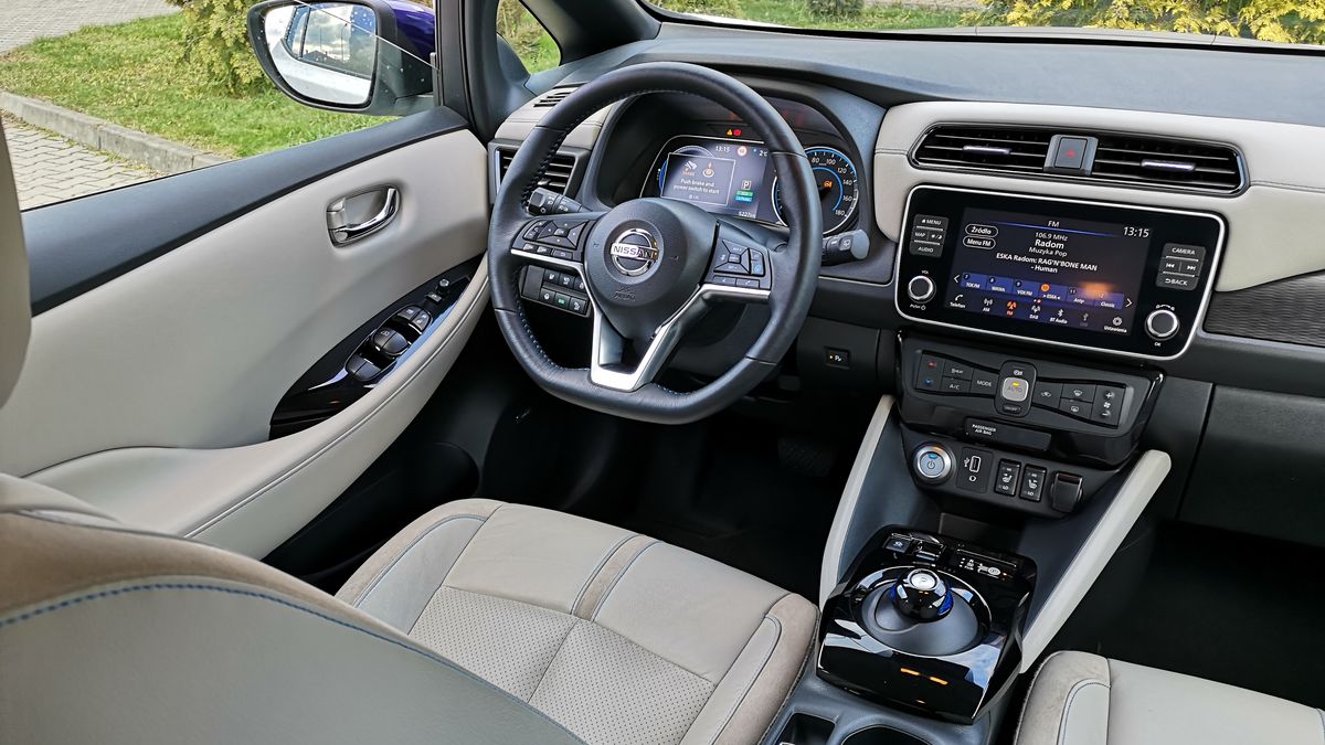 Nissan Leaf e+: Systemy wsparcia kierowcy, zarządzania energią oraz audio Bose 1