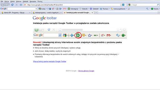 Google Toolbar