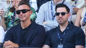 Poznajesz? Legendarny sportowiec oglądał mecz Świątek