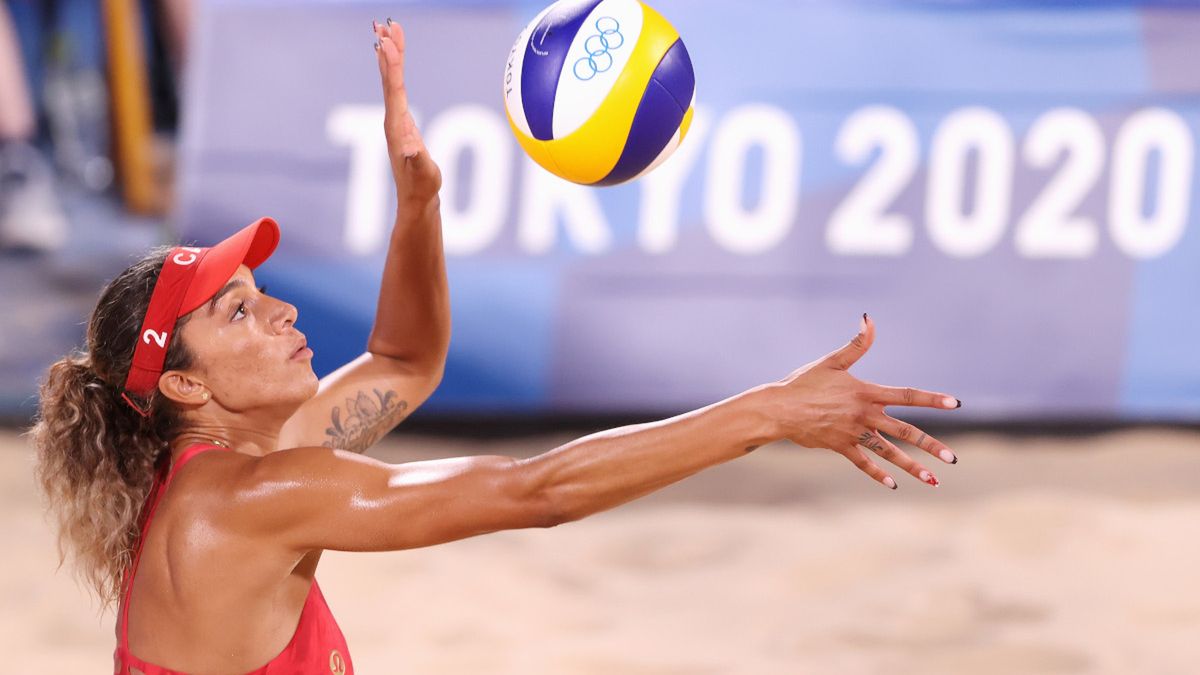 Getty Images / Na zdjęciu: siatkówka plażowa podczas IO w Tokio