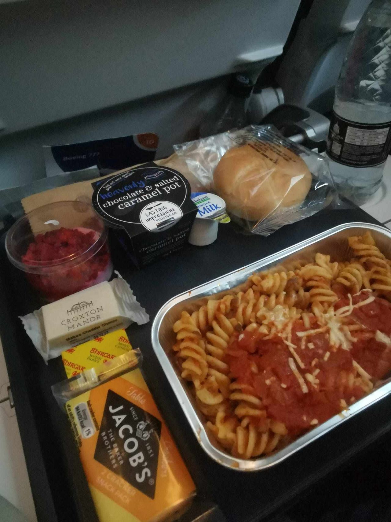 Jedzenie na pokładzie samolotu - Pyszności