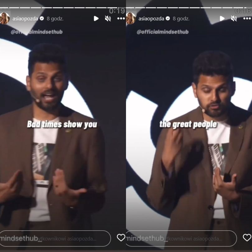 Fragment nagrania z profilu Joanny Opozdy