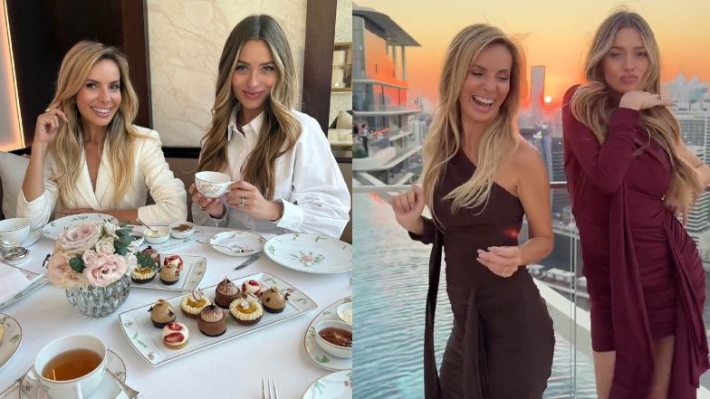 Izabela Janachowska i Marcelina Zawadzka spędziły czas w Dubaju