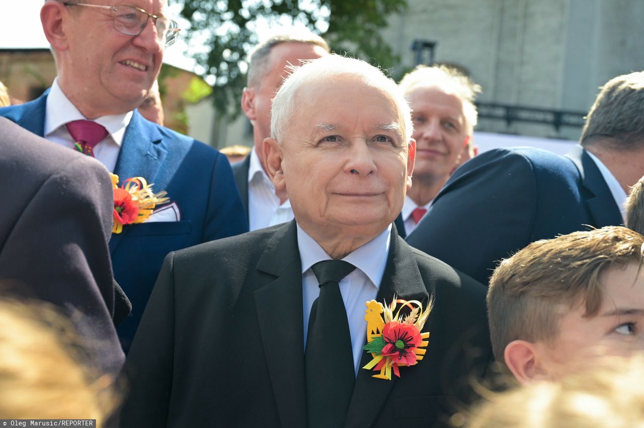 Wpadka Kaczyńskiego. TVP Info "poprawiło" prezesa
