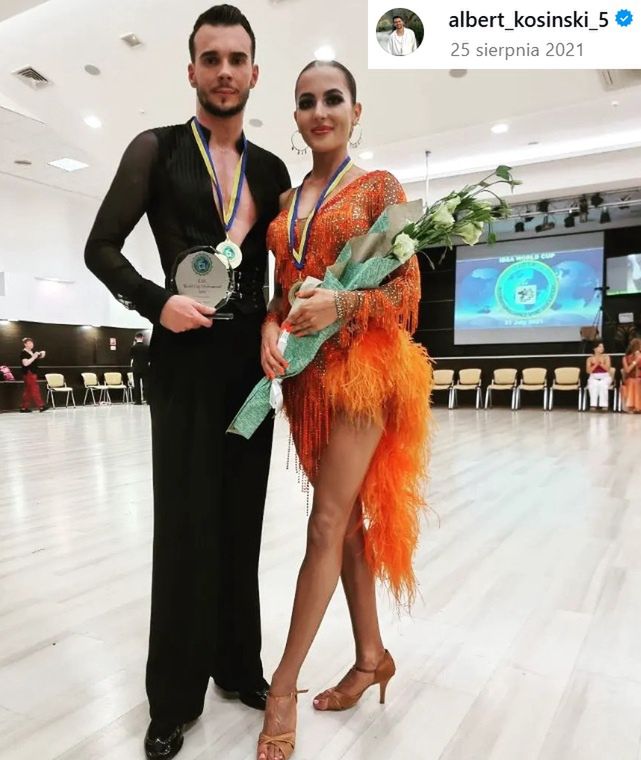 Albert Kosiński i Anna Ponomar